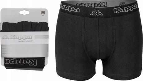 Kappa Herren Boxershorts 1P Schwarz