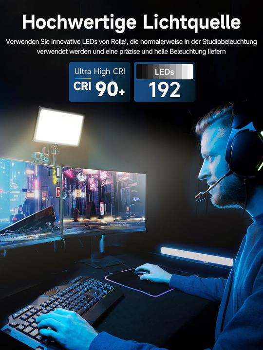 Produktbild Rollei Lumis Key Light Pro (Videoleuchte)