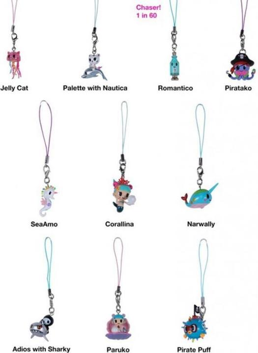 Image du produit tokidoki Sea Punk Frenzies Pendentif à collectionner Blind Box