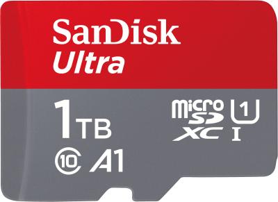 Produktbild SANDISK Ultra mit Adapter (1000 GB, microSDXC, U1, UHS-I)