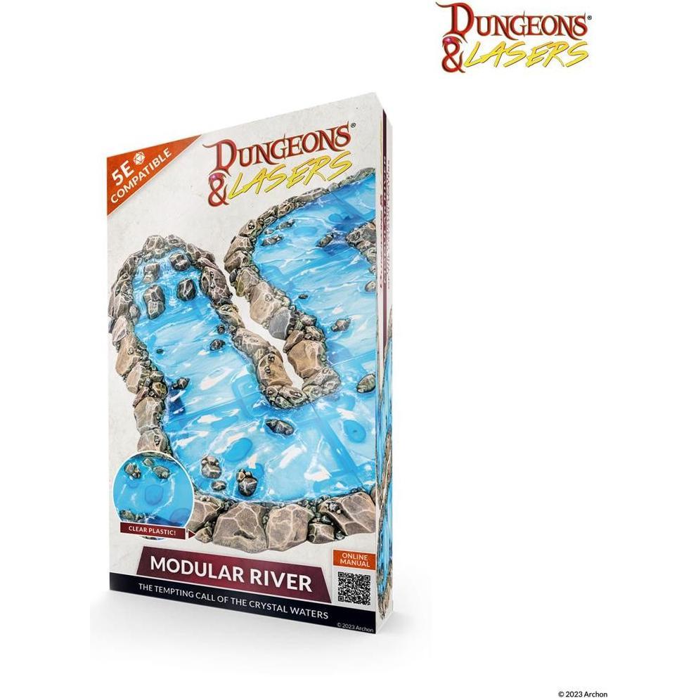 Archon Studio Trasparente Dungeons & Lasers - Fiume Modulare (Inglese)