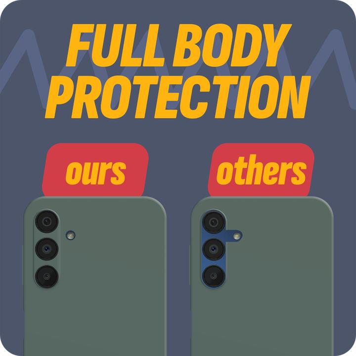 Produktbild Cazy Silikon Hülle Kompatibel mit Samsung Galaxy A15 / A15 5G - Soft TPU Schutz - (Samsung Galaxy A15, Samsung Galaxy A15 5G)