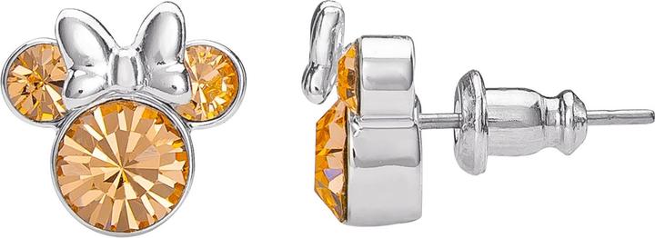 Image du produit NoName MINNIE - Clous d'Oreilles Anniversaire en Laiton Plaqué - Juin (Argent Sterling)