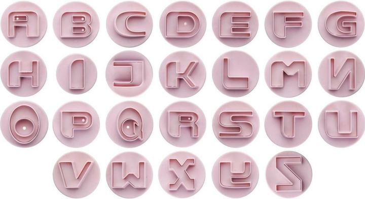 Produktbild Ibili Fondant Ausstecher Buchstaben
