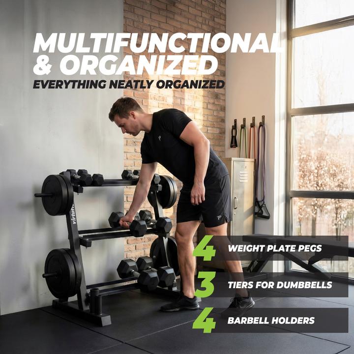 Image du produit Virtufit Rack di stoccaggio multifunzionale - Rack di stoccaggio multiplo