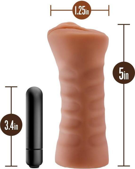Actual product image Blush Masturbator Julieta mit Kugelvibrator