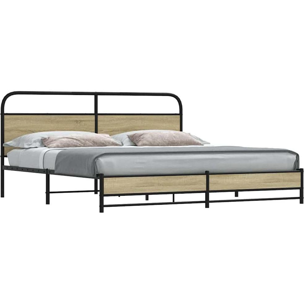 VidaXL, Bett, Bett ohne Matratze (180 x 200 cm)