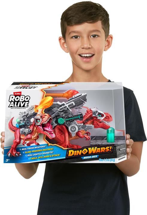 Actual product image Zuru Dino Wars Mega Rex