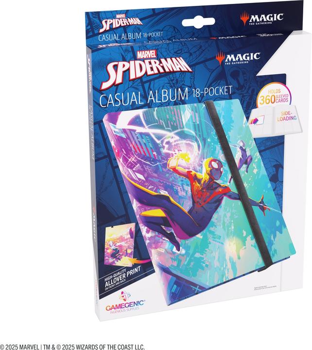 Produktbild Gamegenic Magic: The Gathering | Marvel s Spider-Man 18-Pocket Album - Spider-Man/Spider-Gwen