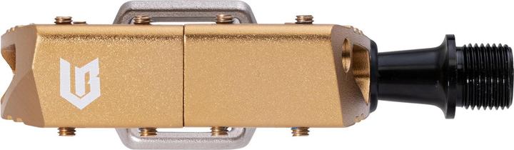 Actual product image Crankbrothers Mallet DH Klick-Pedal, Loic Bruni Signature Edition, bronze/black