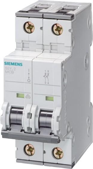 Image du produit Siemens SIEM 5SY7232-7 Disjoncteur 400V 15kA, 2 pôles C, 32A, P=70mm
