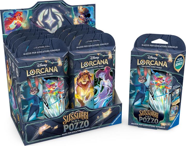GED Lorcana Starter Decks Sussurri nel Pozzo ITA
