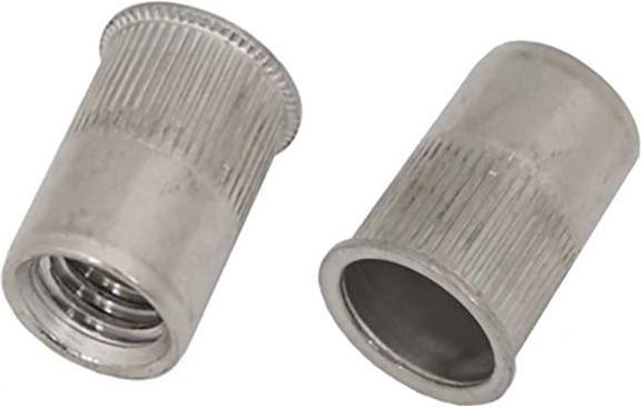 Produktbild RS PRO Blind Niet, Ø 10.9mm x 19.5mm, Grau, Stahl