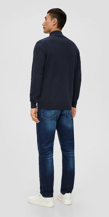 Produktbild s.Oliver Strickjacke Strickjacke mit Stehkragen (XL)