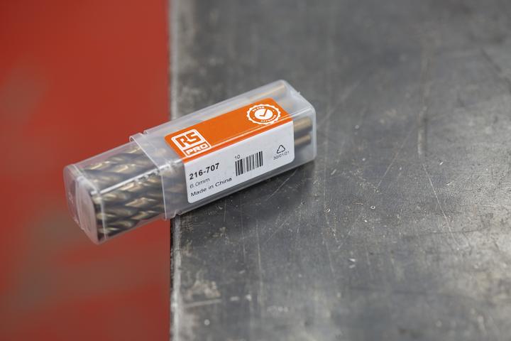 Produktbild RS PRO HSCo Spiralbohrer 6,0mm 10 Stück (6 Millimeter)