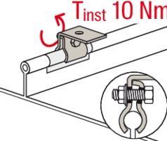 Actual product image Fischer Dachhaken Kalzipdach DLA K A2 (Solar system mounting material)