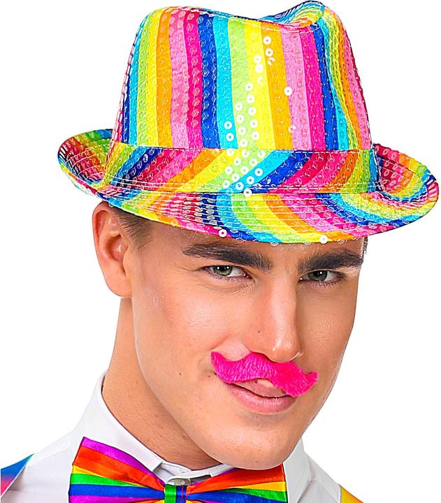 Produktbild Widmann Schnauz Set Rainbow