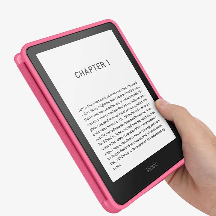 Image du produit Tech-Protect SmartCase pour Amazon Kindle Paperwhite 6 / Colorsotf / Signature Edition - Rose (Kindle Paperwhite 6)