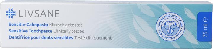 Actual product image Livsane Sensitive toothpaste (75 ml)