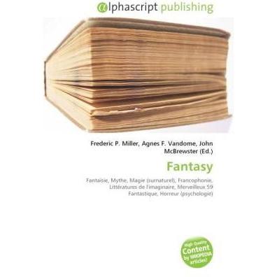 Thumbnail - Fantasy, Fachbücher von Agnes F. Vandome, Frederic P. Miller, John McBrewster
