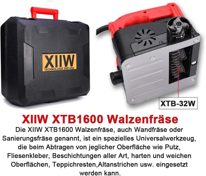 Produktbild XIIW XTB1600 Walzenfräse