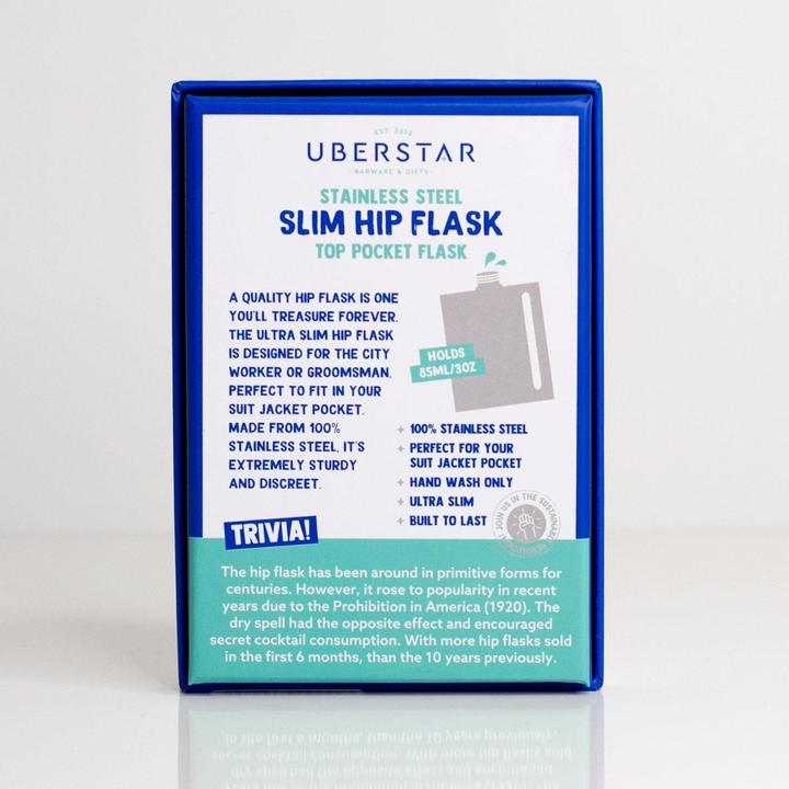 Valori nutrizionali e ingredienti Uberstar Borraccia Slim 90 ml (90 ml)