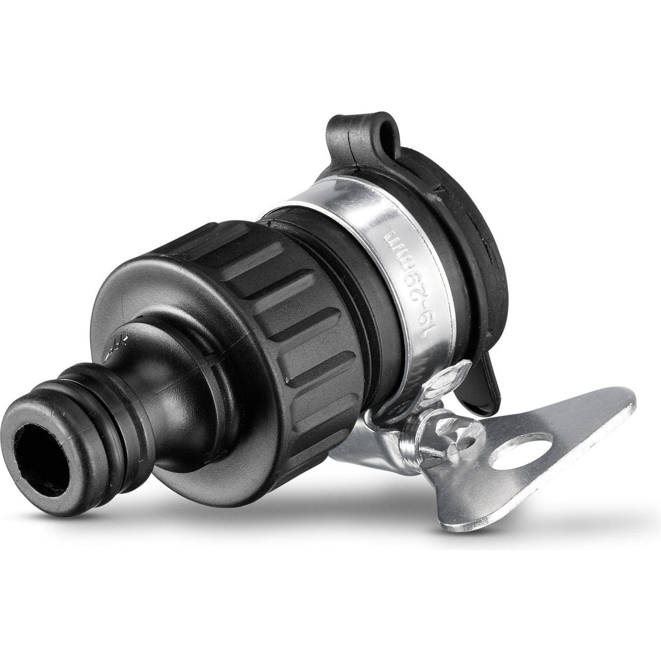 Kärcher, Schlauchanschluss + Schlauchverbinder, Aussenhahn Adapter (Adapter für Outdoor Wasserhähne, Hahnanschluss, 19 m...