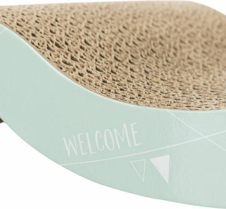 Actual product image Trixie Junior scraper wave (Brown, Lilac, Mint green)