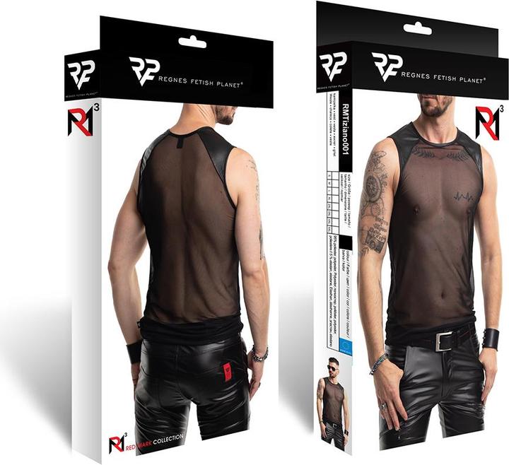 Produktbild Regnes Fetish Planet Herren-Shirt in schwarz (M)