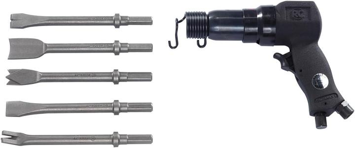 Rodcraft Pneumatinis kaltas 5100 su kaltų rinkiniu 5120 (Air blast, Chisel hammer)