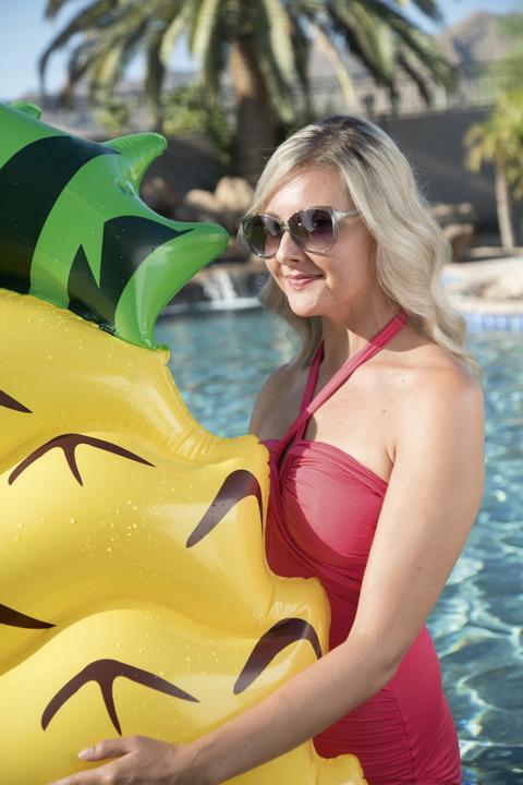 Actual product image Bestway Summer fruits" air mattress, assorted