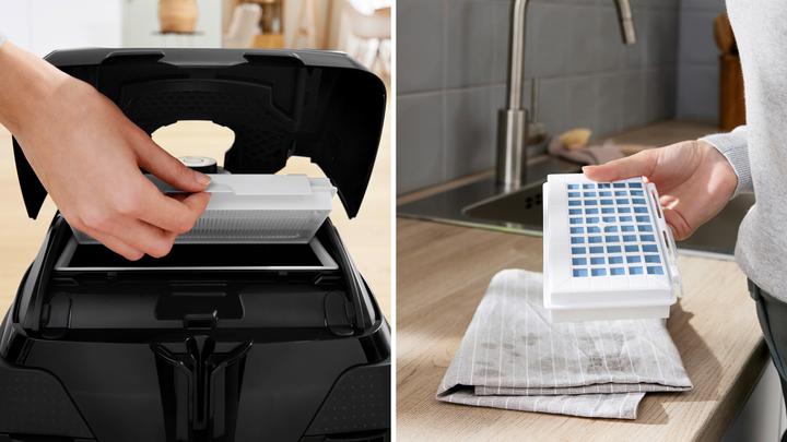 Actual product image Bosch Hausgeräte BGB75X650 Serie 8, Staubsauger mit Beutel, Classic, Schwarz