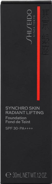 Actual product image Shiseido Synchro Skin Radiant Lifting Foundation 160 Shell (160 Shell)