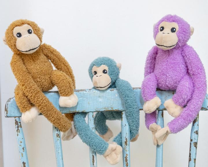 Actual product image Tactic Jungle Mates soft toy - Purple monkey (33 cm)