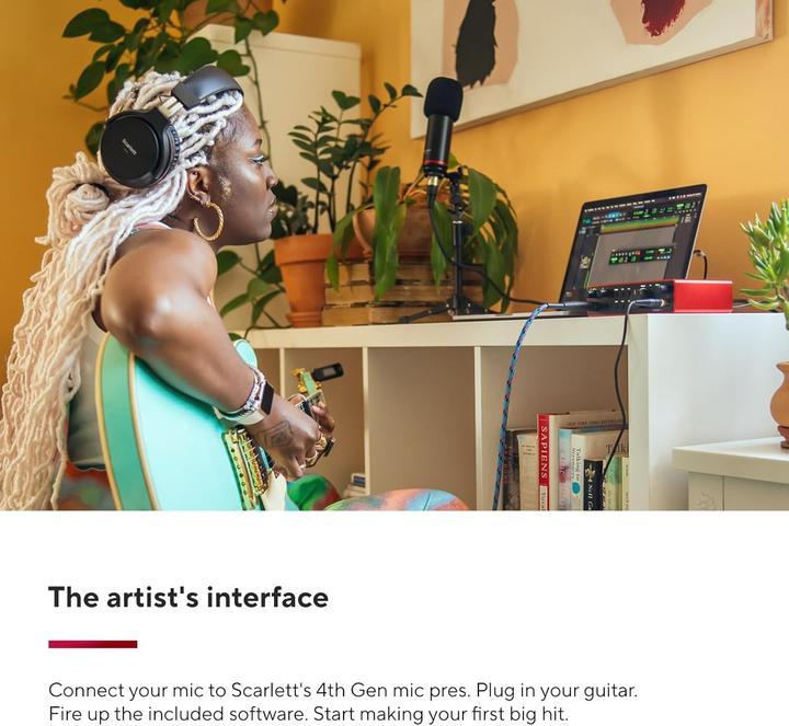 Produktbild Focusrite Scarlett 2i2 – 4th Generation (USB)