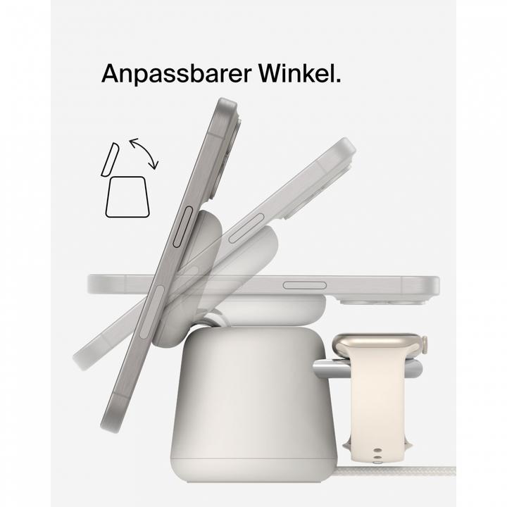 Image du produit Belkin Station de charge BoostCharge Pro 2-en-1 Qi2 (15 W)