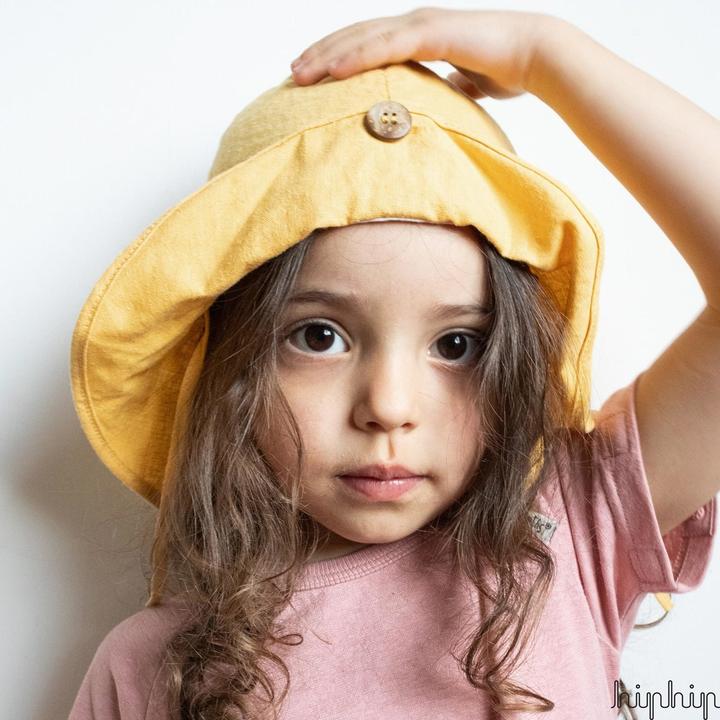 Actual product image ManyMonths Summer Hat Light Hemp (cap) - Pool Turquoise