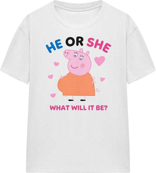 Produktbild Peppa Pig He Or She TShirt (M)