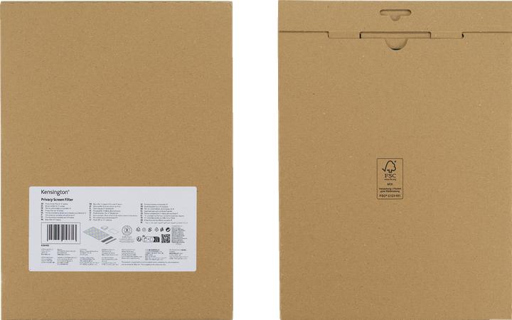 Actual product image Kensington Privacy filter (14", 16:9)