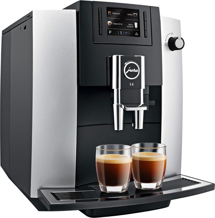 Produktbild Jura E6 15058 Kaffeevollautomat Platin