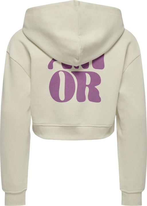 Produktbild Only Normal geschnitten Rundhals Gerippte Ärmelbündchen Tief angesetzte Schulter Sweatshirt Sweatshirt (158, 164)