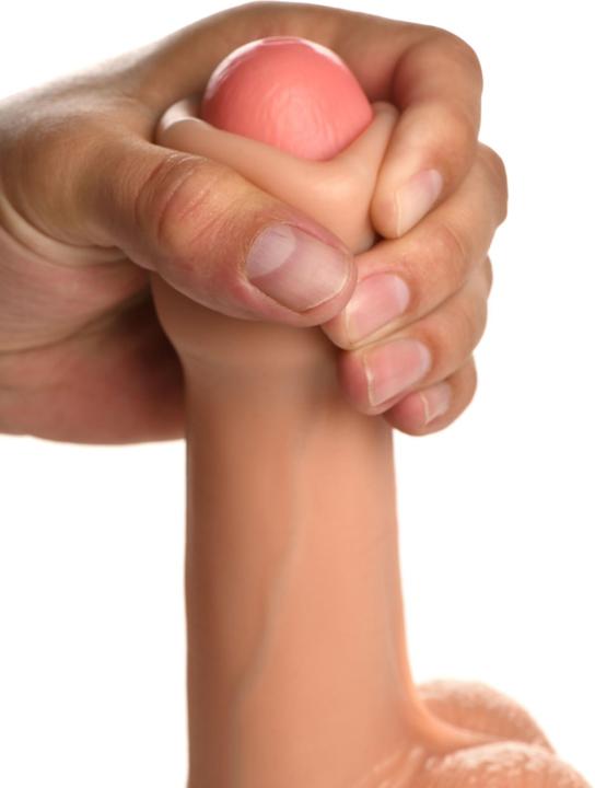 Image du produit Wicked Realistischer Dildo Mit Echten Hautfleischhoden 20'32 cm