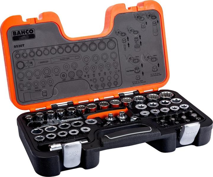 Produktbild Bahco Durchsteck-Steckschlüssel-Satz (12 mm)