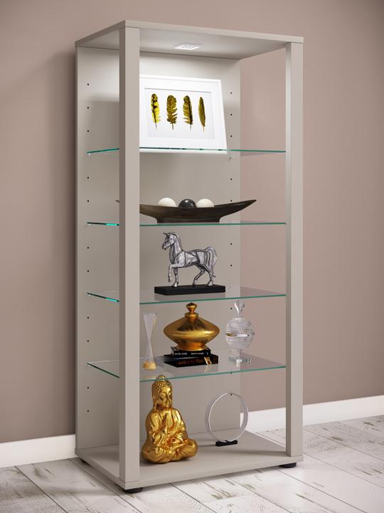 Produktbild VCM Holz Glas Stand Vitrine Glasol lll