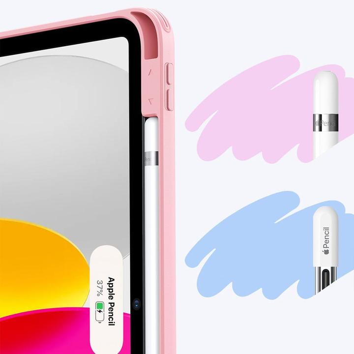 Actual product image ESR - Flip Hybrid (with Pencil Holder) - iPad 10 (2022) 10.9 / 11 (2025 - Pink
