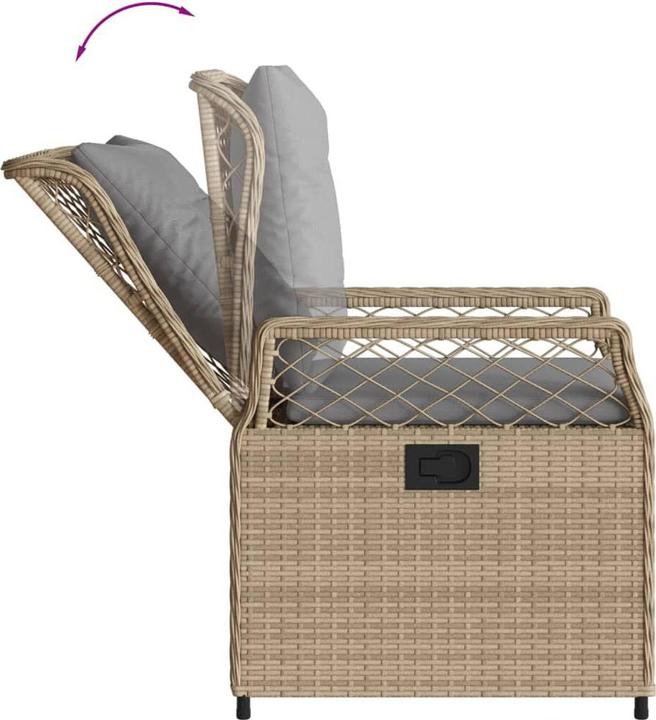 Produktbild vidaXL Garten Essgruppe