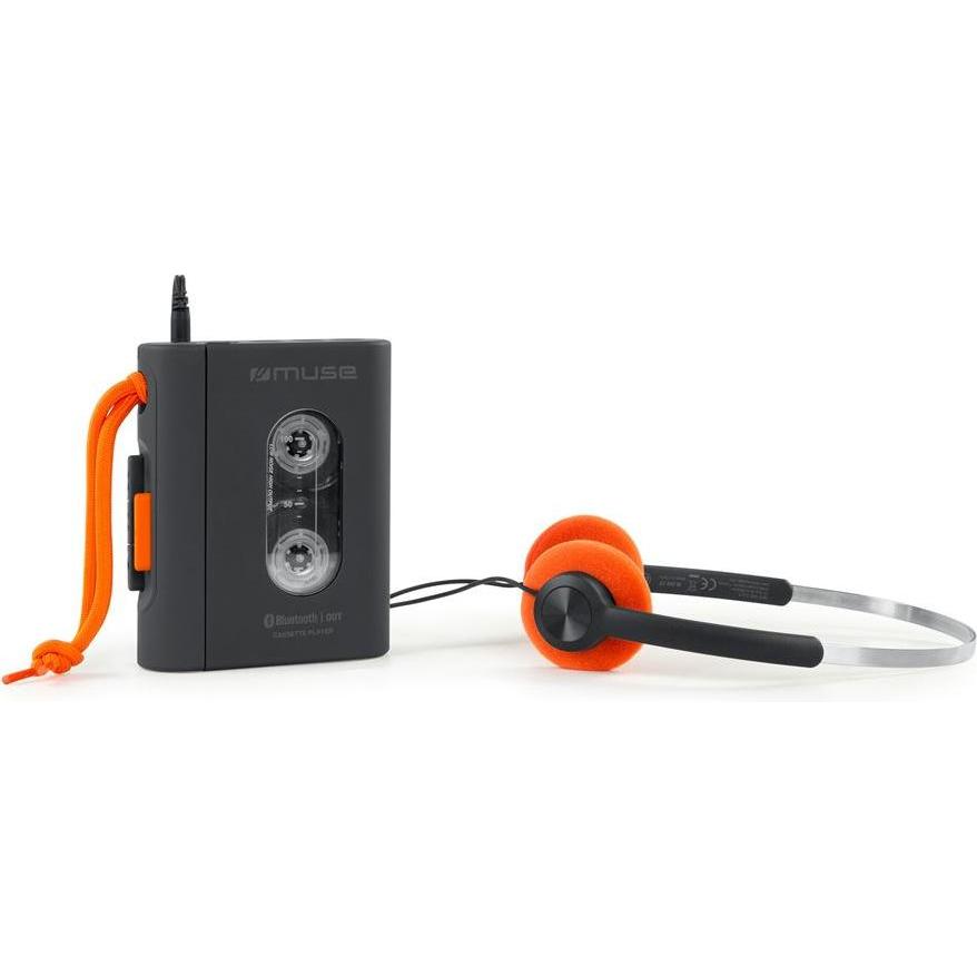 Muse MP3 player M-136 WM Portable Cassetter Player With Headphones , Lettore MP3 + dispositivo audio portatile