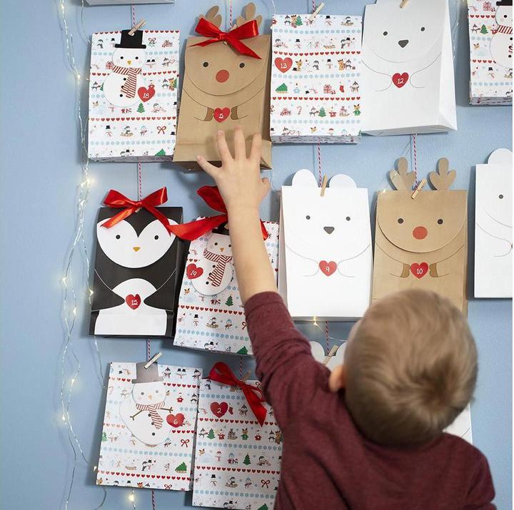 Produktbild Creativ Company Geschenktüte Eisbär (6x)