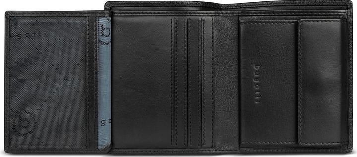 Actual product image Bugatti Due Geldbörse RFID Schutz Leder 9 cm