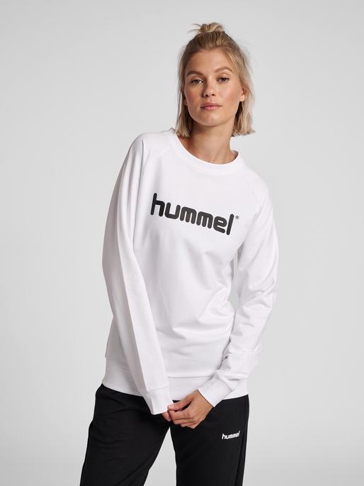 Actual product image hummel Go Cotton Logo Sweatshirt Woman (S)